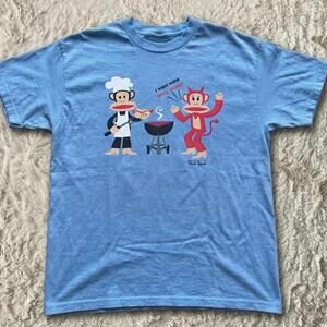 Blue Paul Frank Graphic Tee